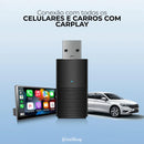Adaptador Sem fio CarPlay/Android Auto para Multimídia - DriveJetta Mini™ {ESPECIAL BLACK FRIDAY}
