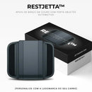 RestJetta ™ - Apoio de Braço Em Couro com Porta Objetos Automotivo (PERSONALIZE COM A LOGOMARCA DO SEU CARRO)