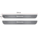 Jetta LedPad™ - Kit Protetor de Soleira com LED para Carros (PROMOÇÃO LIMITADA ATÉ HOJE 23:59)